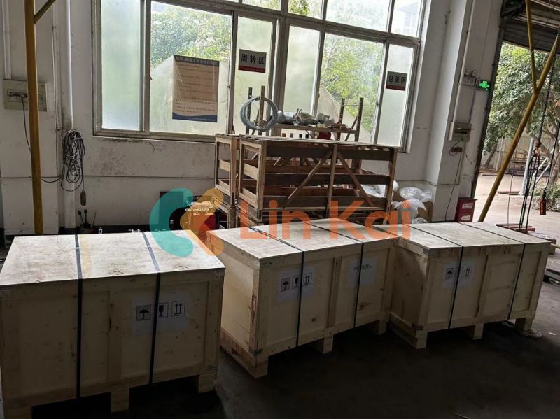 लिंगकाई कंडक्टर पुली स्ट्रिंगिंग ब्लॉक को सऊदी भेज दिया गया